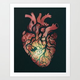 Follow Your Heart Art Print