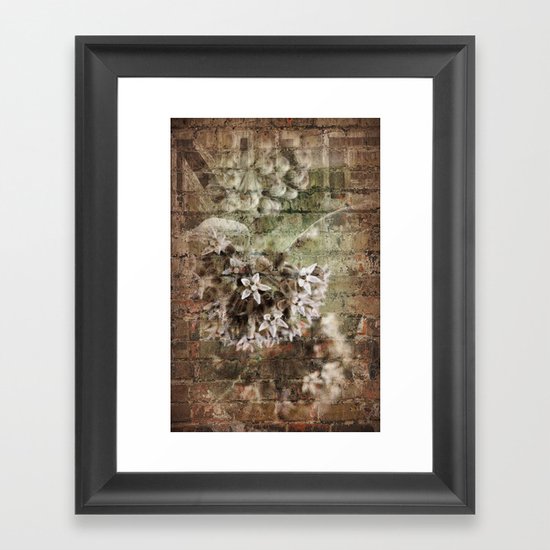 Structure Adapted Framed Art Print