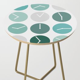 Minimal clock collection 27 Side Table