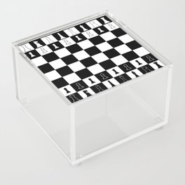 Chess Board Layout Acrylic Box