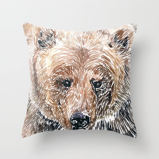 Bear Throw Pillow
