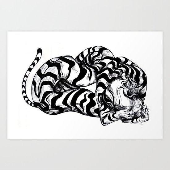 Tigre Art Print