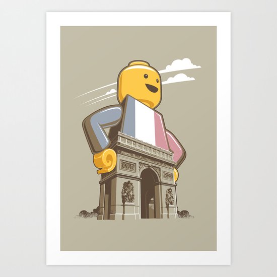 L'Arc de Trouser Art Print
