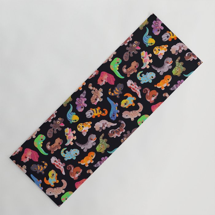 Gecko Yoga Mat by pikaole Society6