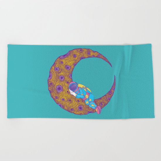 The Science of Sleep Beach Towel