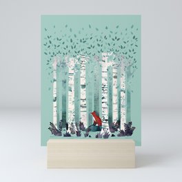 The Birches Mini Art Print