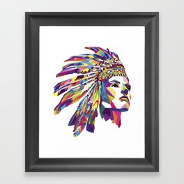 Apache Framed Art Print