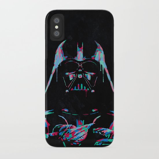 Neon Vader iPhone Case
