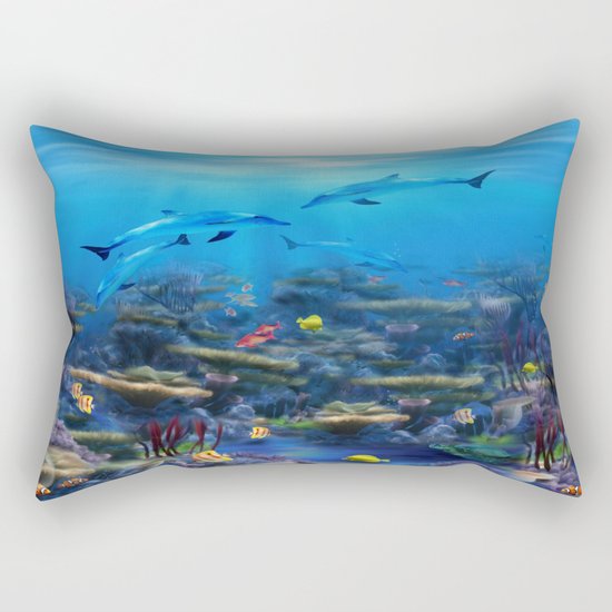 Lost Ocean Rectangular Pillow
