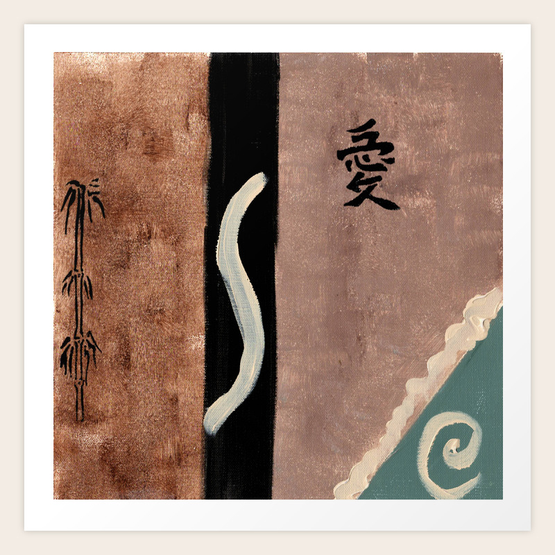 The Only Real Valuable Thing Is Intuition Painting Art Print By Papermachedreamsphotography Society6