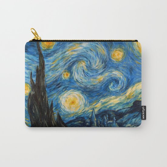 A Starry Night at Hogwarts Carry-All Pouch