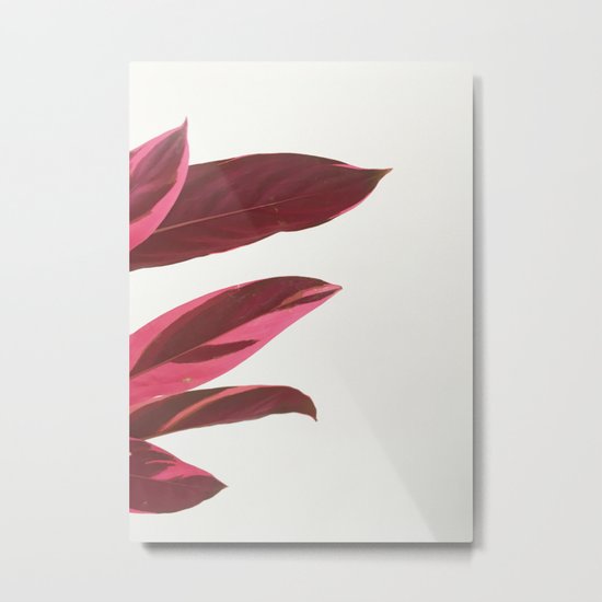Red Leaves I Metal Print