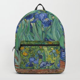 Irises, Vincent Van Gogh Backpack