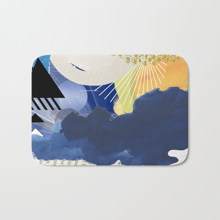 Moon  over paradise Bath Mat