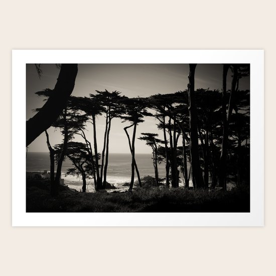 Lands End. Art Print