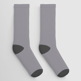 Vintage Amethyst Gray Socks