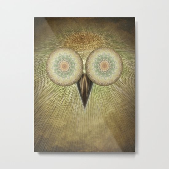 The Owl Metal Print