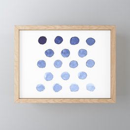 Dots Framed Mini Art Print
