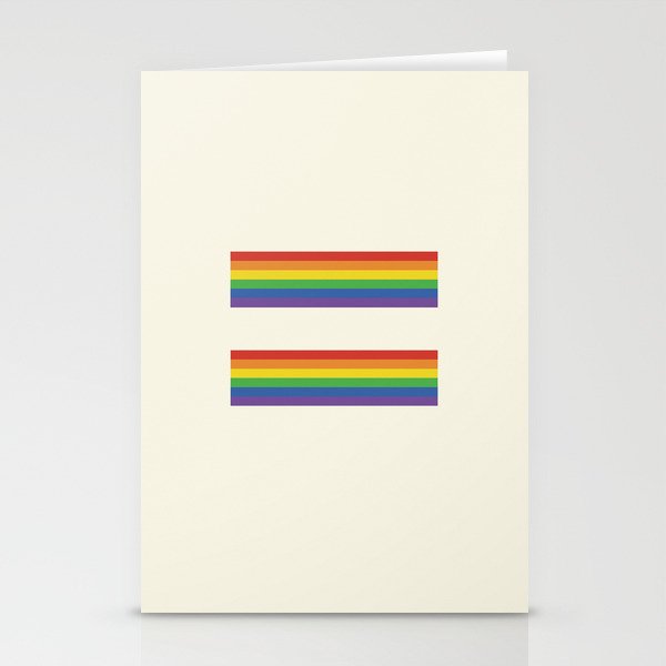 Equalities of the rainbow  Stationery Cards