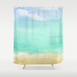 Calm Waters Shower Curtain