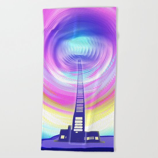 Atlante 30-05-16 / LIGHTHOUSE Beach Towel