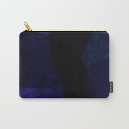 BLUE COLORS MINIMALIST ABSTRACT ART - #02 by Seis Art Studio Carry-All Pouch