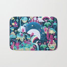 Only Whales Know Bath Mat