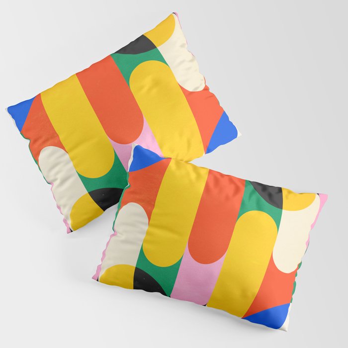 BAUHAUS 03: Exhibition 1923 | Mid Century Series  Pillow Sham