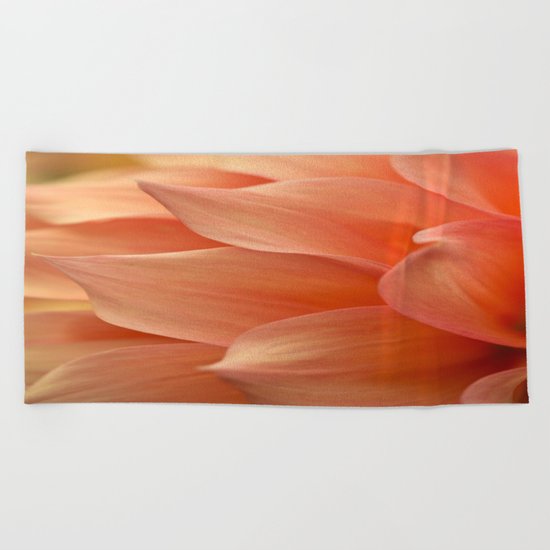 Gentle Petals Beach Towel