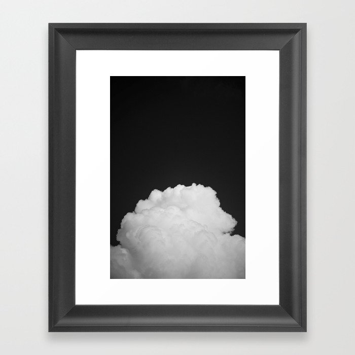Black Clouds II Framed Art Print