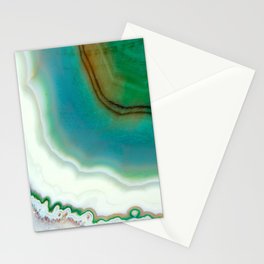 Turquoise Aggregate Stationery Cards