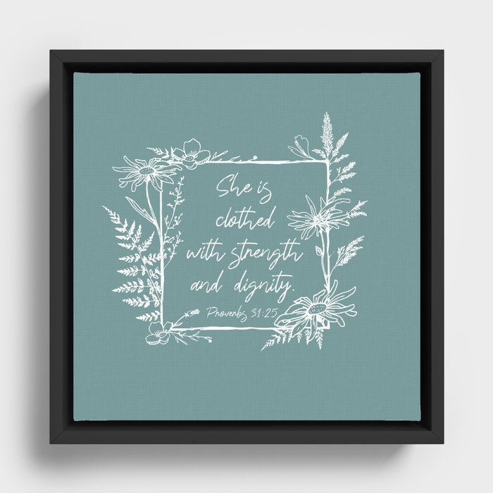 Framed Canvas
