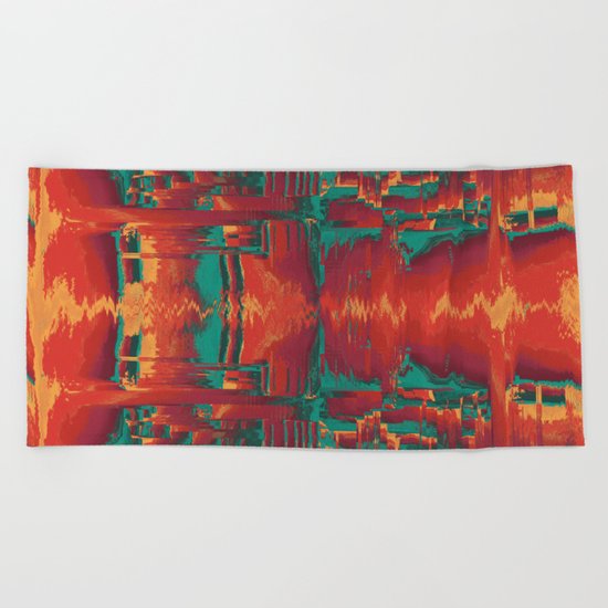 scrtlvl Beach Towel