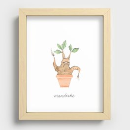 Mandrake Recessed Framed Print