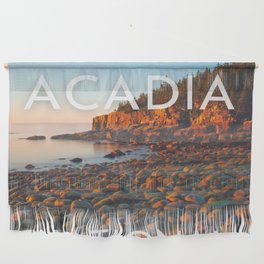 Acadia National Park Maine Beach Landscape Photography Sunrise Wall Hanging