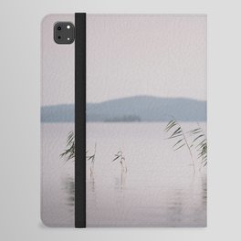 Finnish Summer Evening at Calm Lake | The Rushes iPad Folio Case