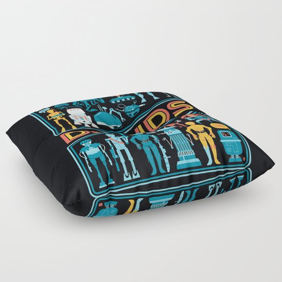 Star.Wars Droids - Sci-Fi Movie Art Floor Pillow by Artworks & Photography Society6