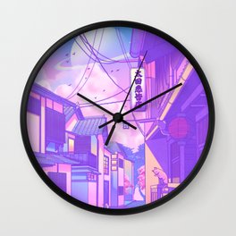 City Pop Kyoto Wall Clock