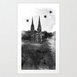 The Church Art Print