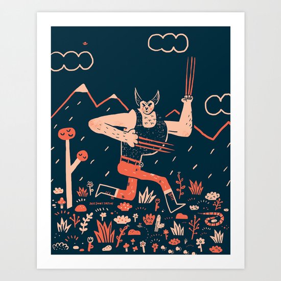 Wolverine is the Snikt Art Print