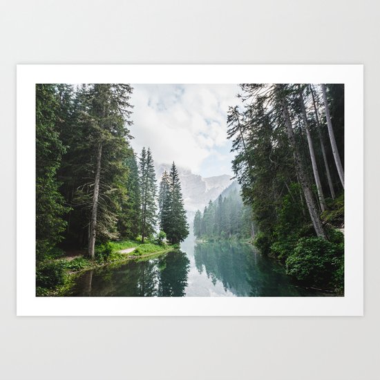 moody landscape Art Print