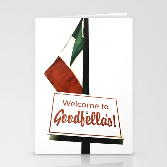 Welcome to Goodfella's! Stationery Cards