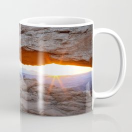 MESA ARCH SUNRISE CANYONLANDS NATIONAL PARK MOAB UTAH ARCHES LANDSCAPE PHOTOGRAPHY Coffee Mug