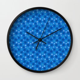 Snow is Coming Wall Clock