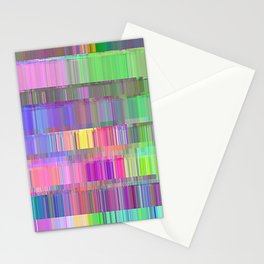 pastel glitch witch Stationery Cards