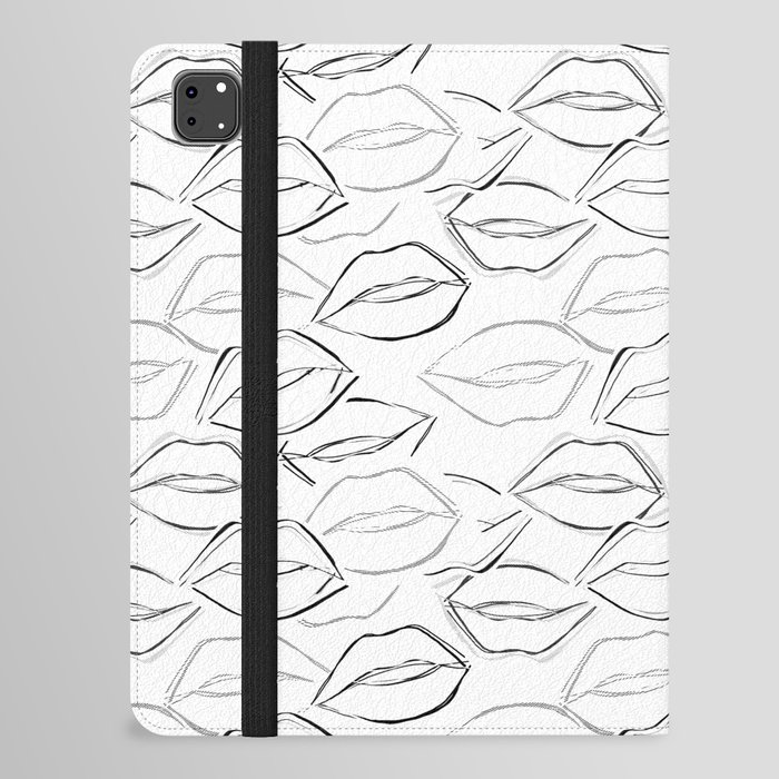 Mono Lips iPad Folio Case