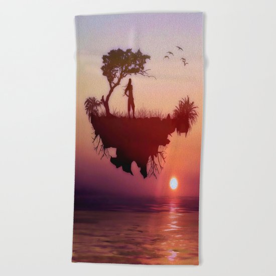 LANDSCAPE - Solitary sister Beach Towel