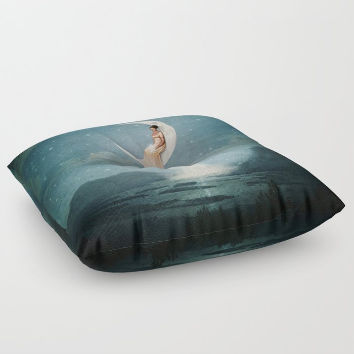 Moon River Lady Floor Pillow