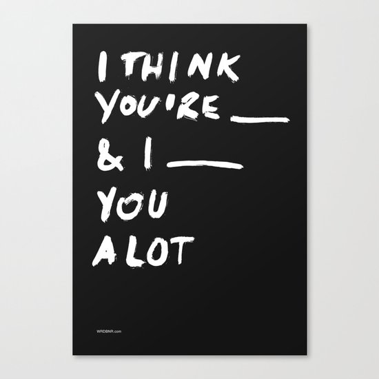 ____ Canvas Print