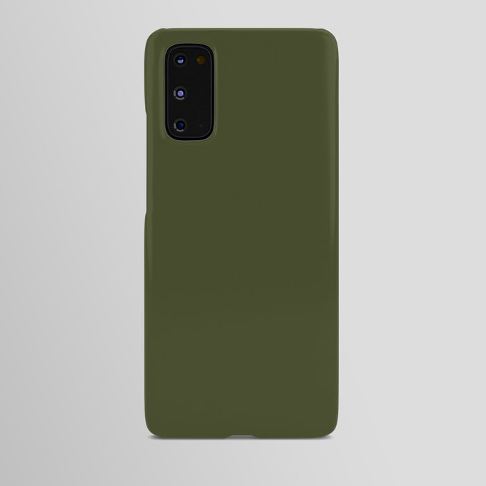 Solid Olive Green Android Case